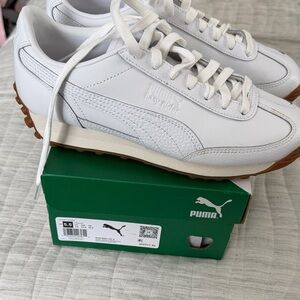 Puma Kids Easy Rider White Sneakers